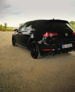 Golf 7.5 GTI Zadnja 3/4 linija & difuzor — 77 Automobili